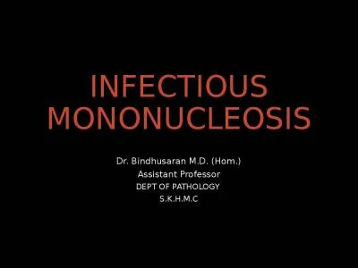 INFECTIOUS MONONUCLEOSIS