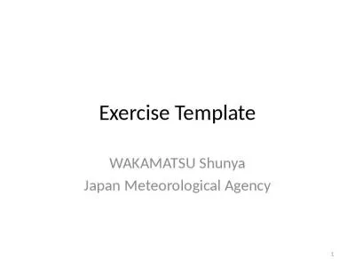 Exercise Template WAKAMATSU Shunya