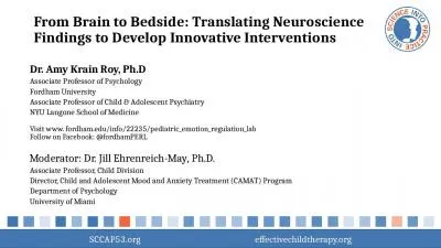 From Brain to Bedside: Translating Neuroscience Findings to Develop Innovative Interventions