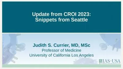 Update from CROI 2023: Snippets from Seattle