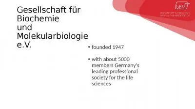 Gesellschaft für Biochemie