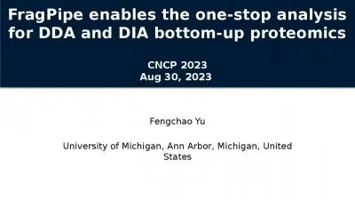 Fengchao  Yu University of Michigan, Ann Arbor, Michigan, United States