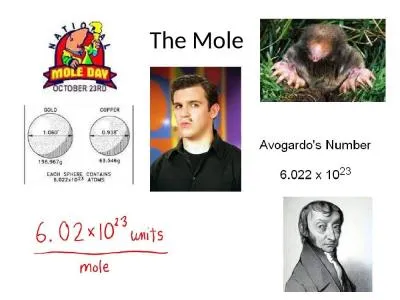 The Mole How do we measure the amount of a substance?