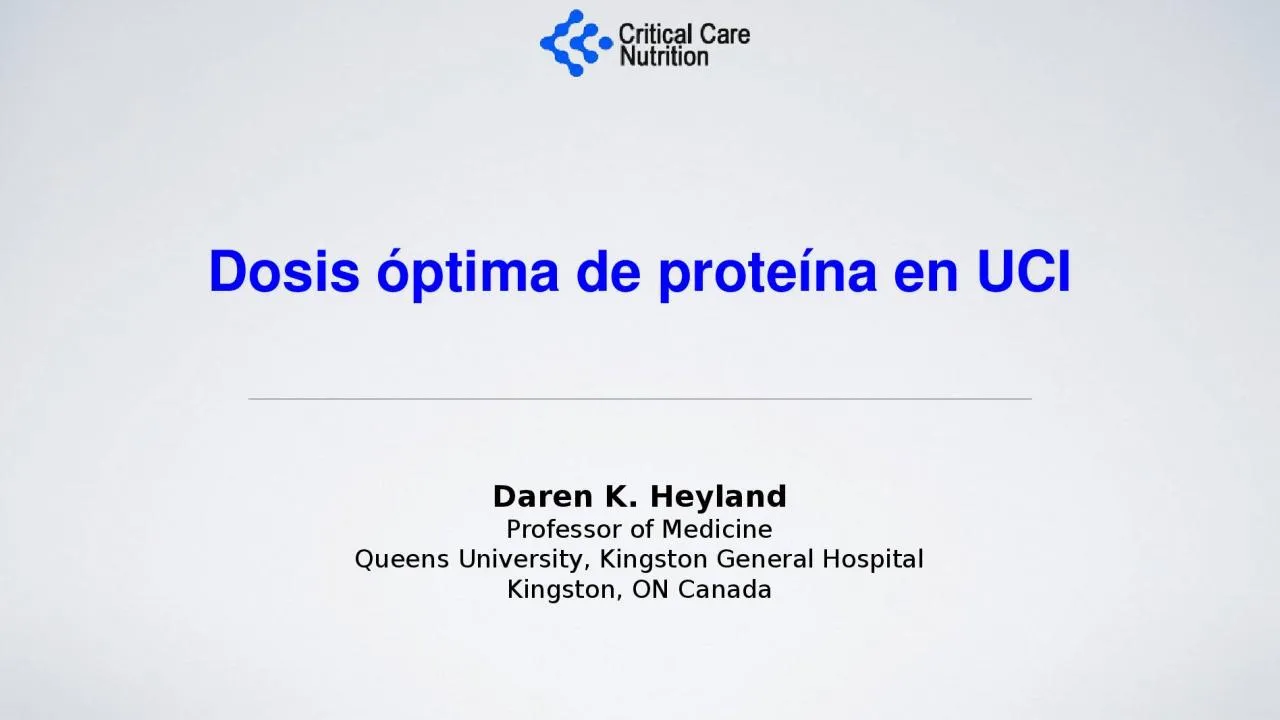 PPT-Dosis óptima de proteína