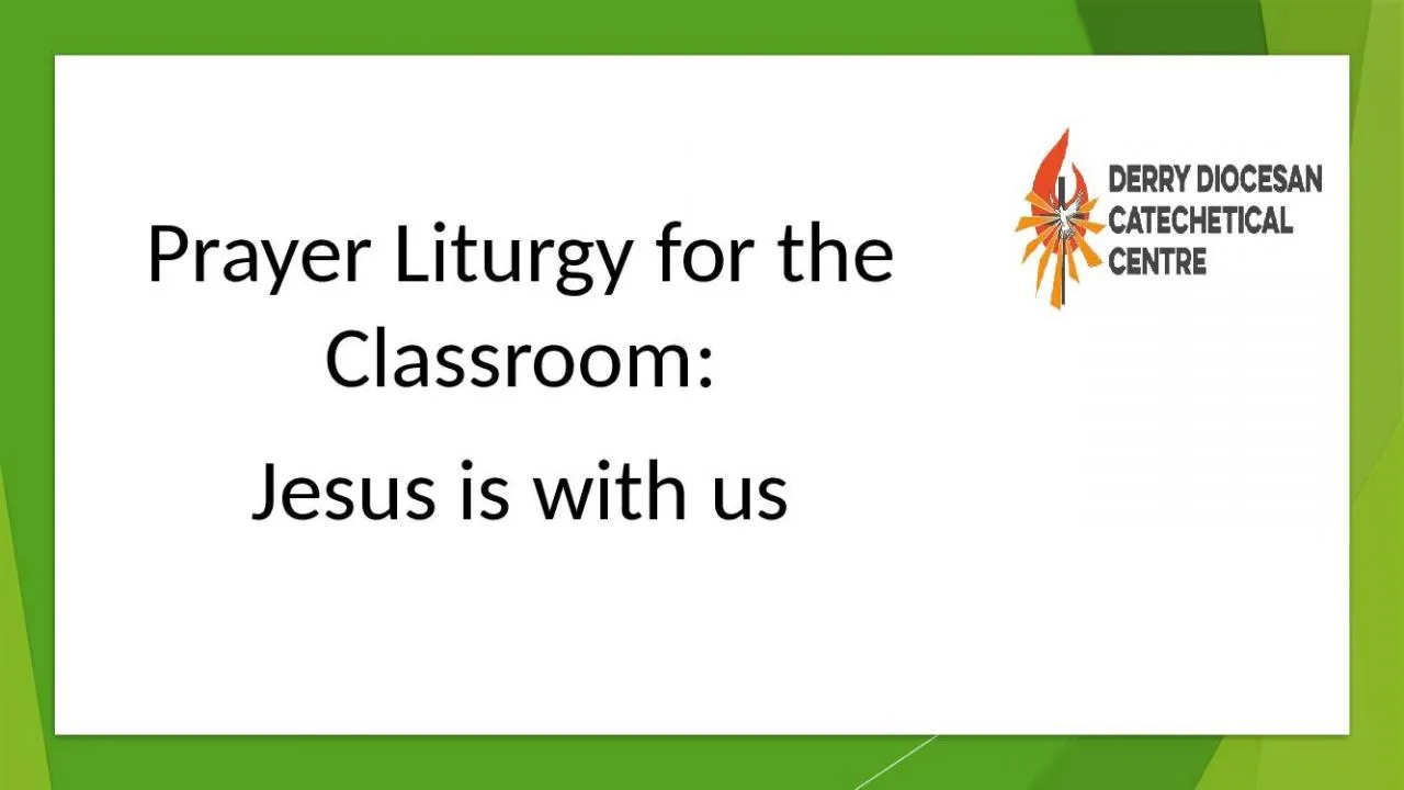 PPT-Prayer Liturgy for the Classroom: