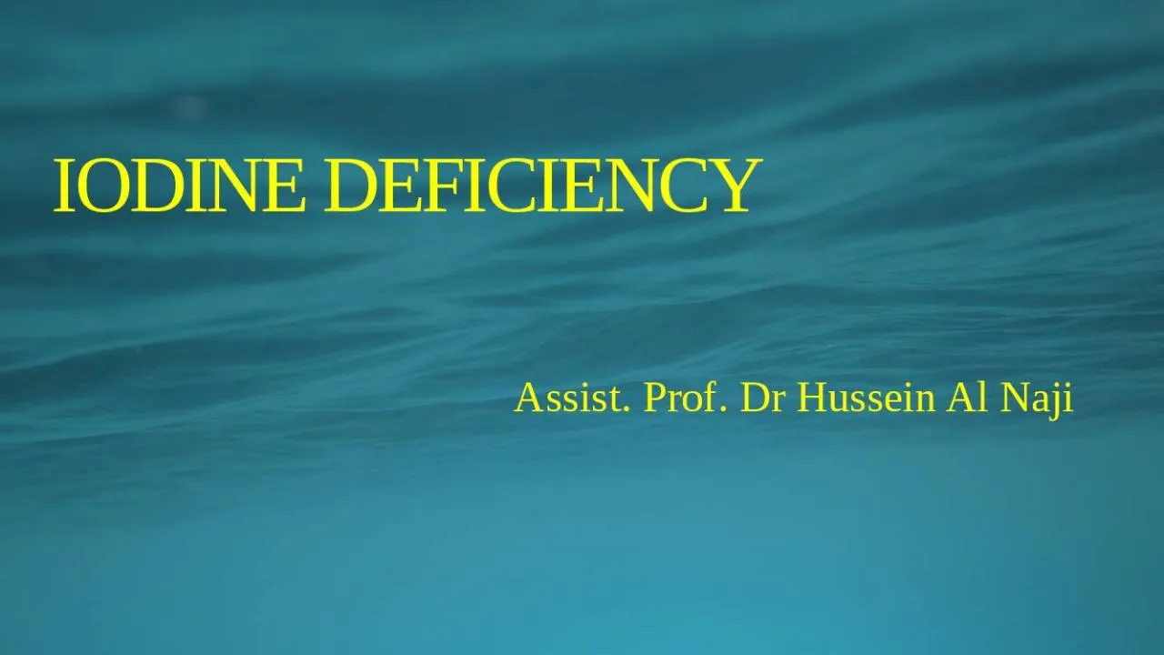 PPT-Assist. Prof. Dr Hussein Al