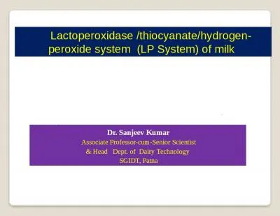 Dr.  Sanjeev  Kumar Associate Professor-cum-Senior