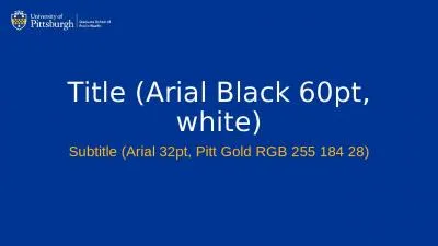 Title (Arial Black 60pt, white)