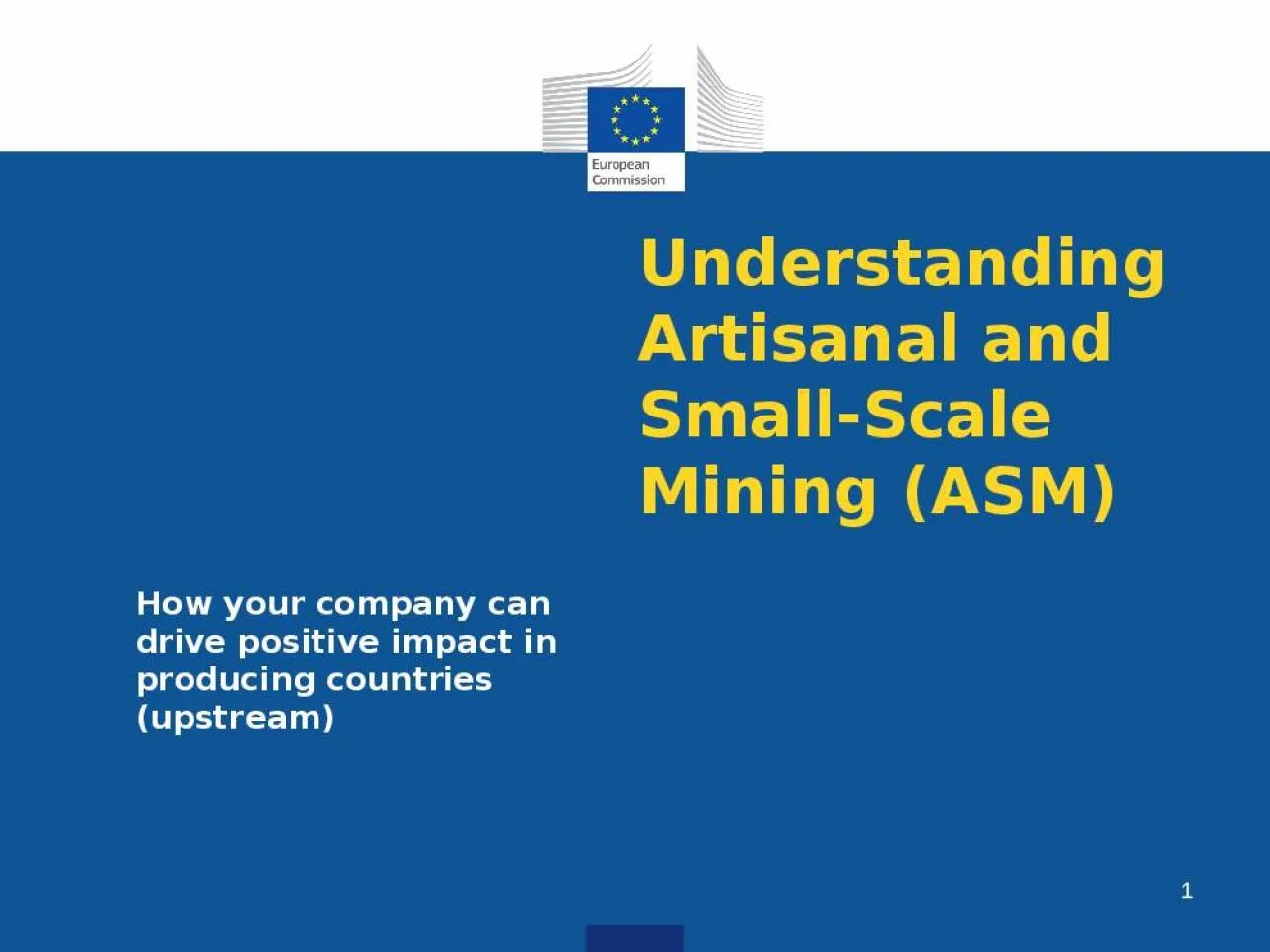 PPT-Understanding Artisanal and Small-Scale Mining (ASM)