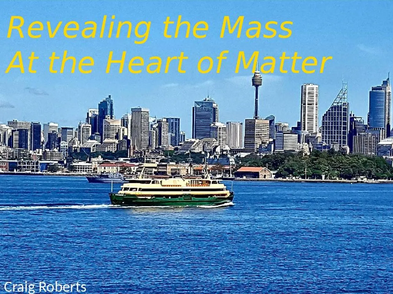 PPT-Revealing the Mass At the Heart of Matter