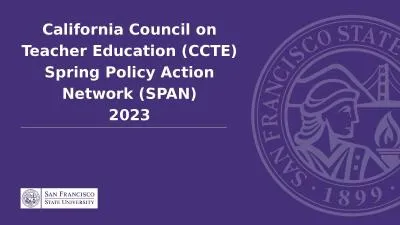 California Council on Teacher Education (CCTE)