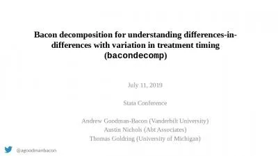 Bacon decomposition for understanding differences-in-differences with variation in treatment