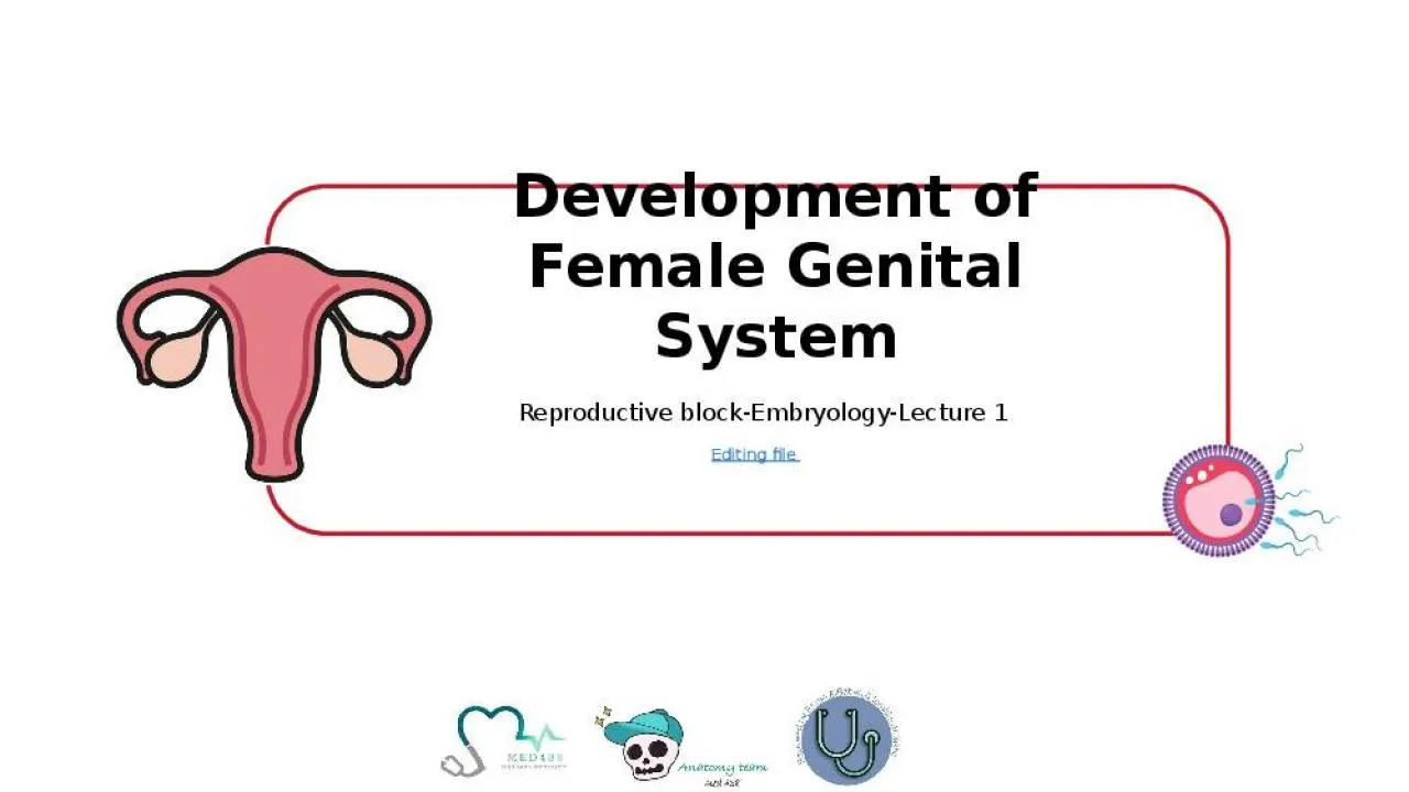 PPT-Reproductive block- Embryology