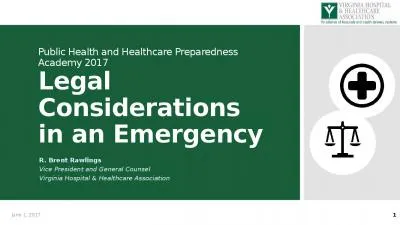 Public Health and Healthcare Preparedness Academy 2017