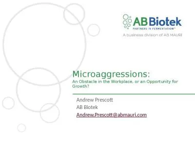 Andrew Prescott AB  Biotek