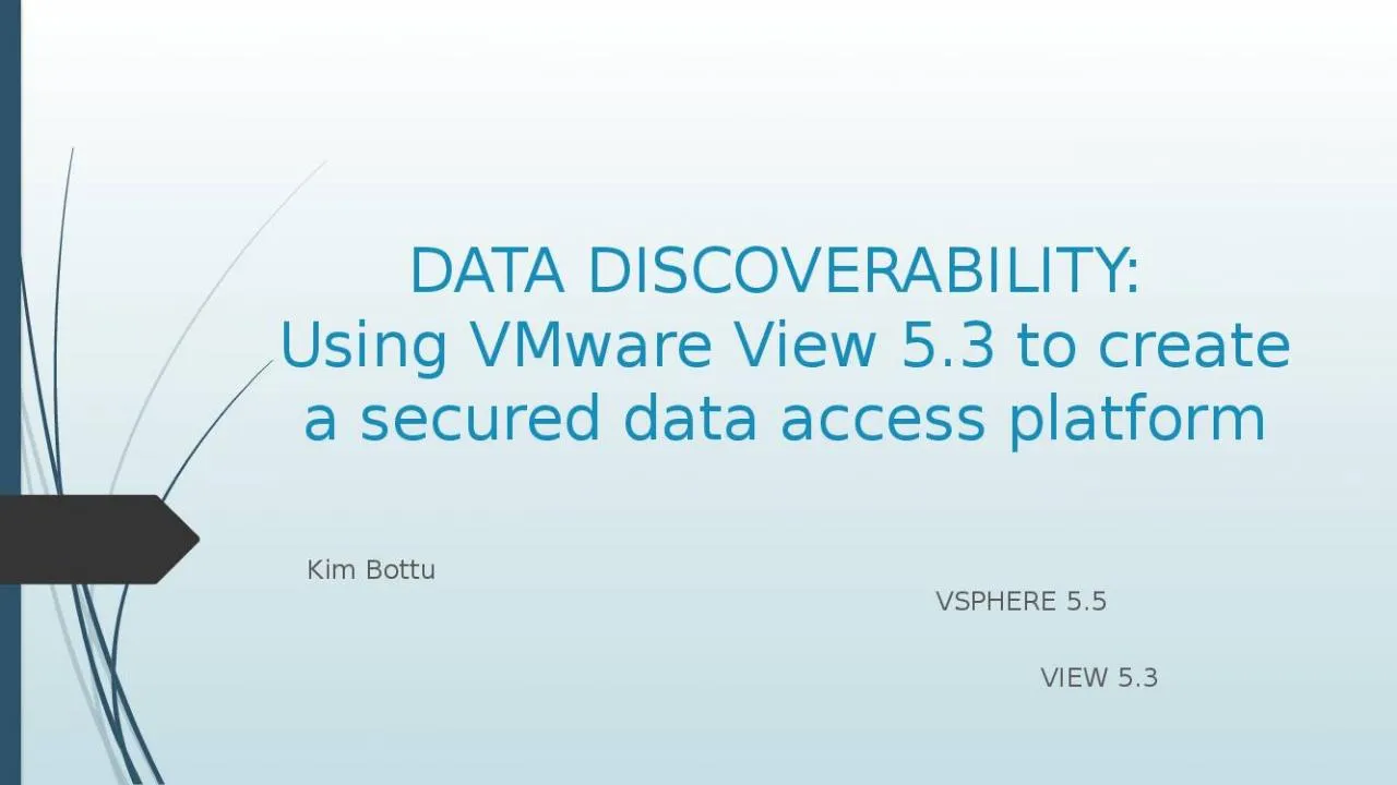 PPT-DATA DISCOVERABILITY: Using