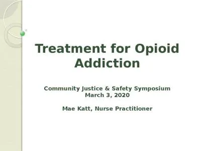 Treatment for Opioid Addiction