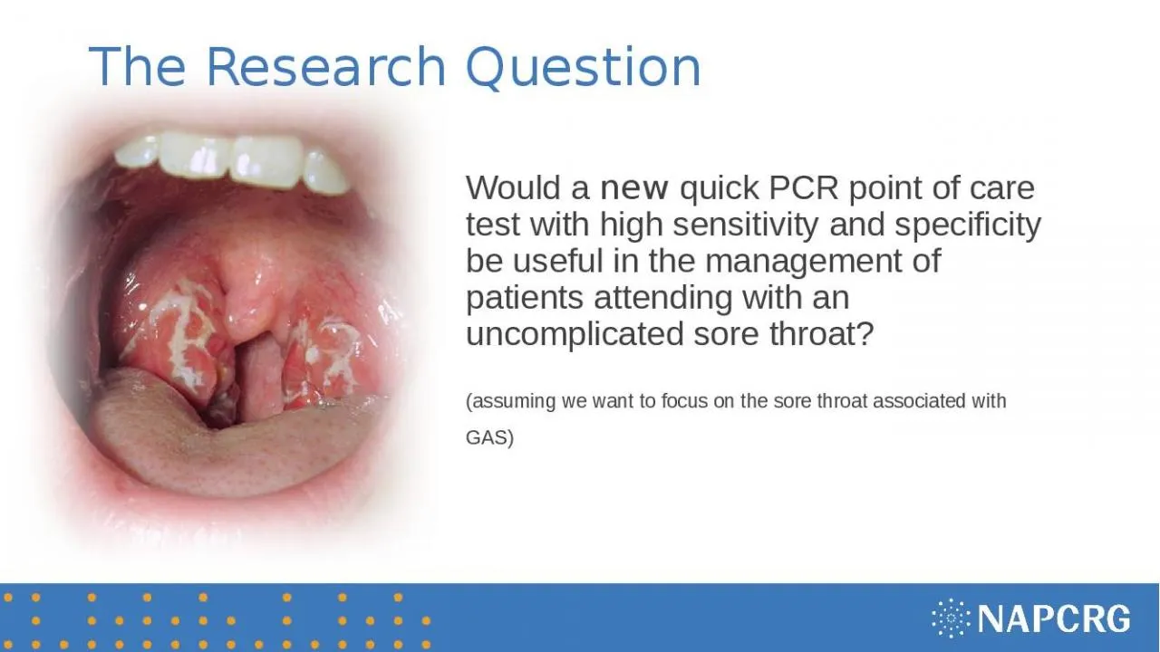 PPT-The Research Question Would a