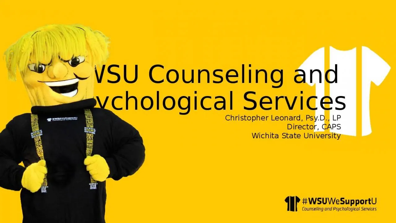 PPT-WSU Counseling and Psychological Services