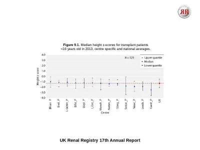 UK Renal Registry  17th Annual