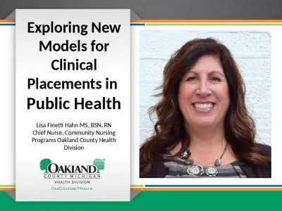 Exploring New Models for Clinical Placements in