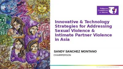 Innovative & Technology Strategies for Addressing Sexual Violence & Intimate Partner Violen