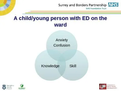 A child/young person with ED on the ward