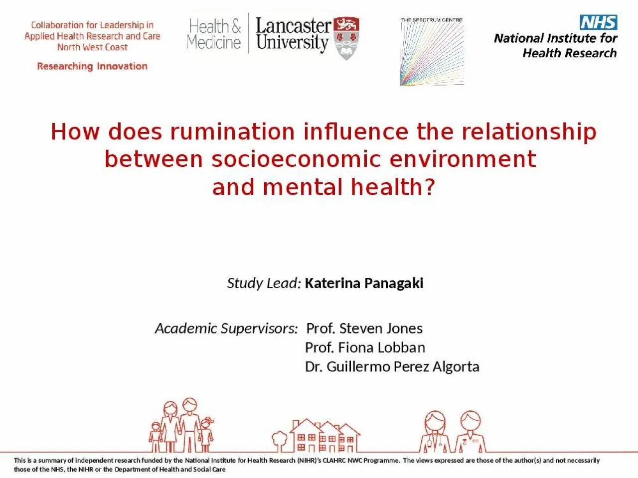 PPT-How does rumination influence the relationship between socioeconomic environment