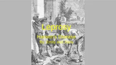 Leprosy Hansen’s Disease