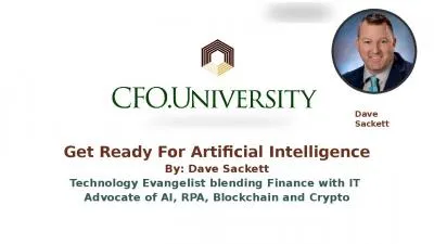 Get Ready For Artificial Intelligence