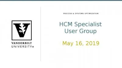 HCM Specialist User Group