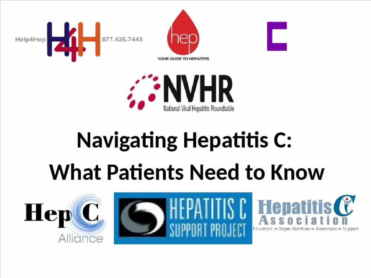 PPT-Navigating Hepatitis C: