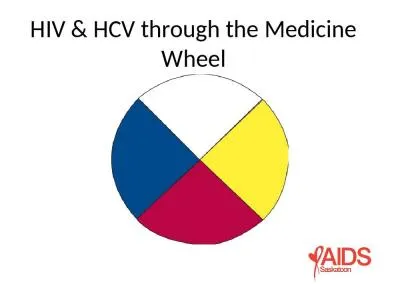 HIV & HCV through the Medicine Wheel