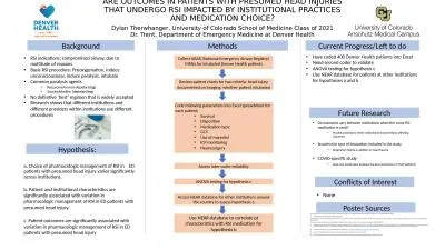 ARE OUTCOMES IN PATIENTS WITH PRESUMED HEAD INJURIES THAT UNDERGO RSI IMPACTED BY INSTITUTIONAL PRA