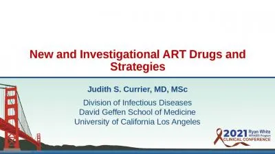 New and Investigational ART Drugs and Strategies