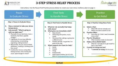 Step 1: Pause to Evaluate Stress