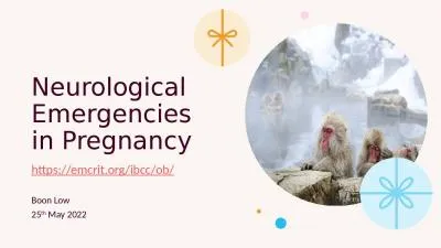 Neurological Emergencies in Pregnancy