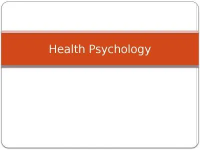 Health Psychology Definition