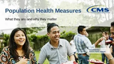 Population Health Measures