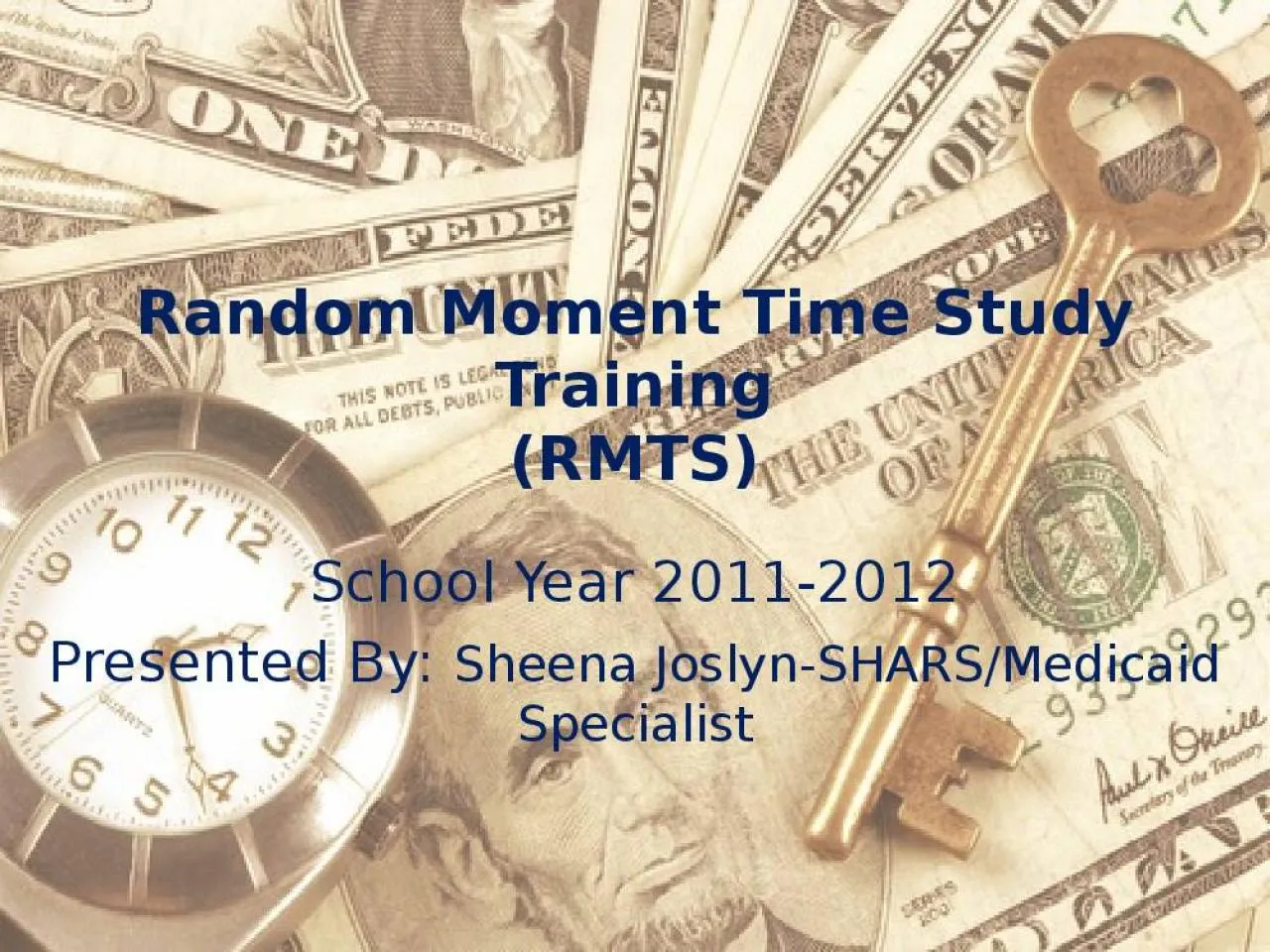 PPT-Random Moment Time Study Training