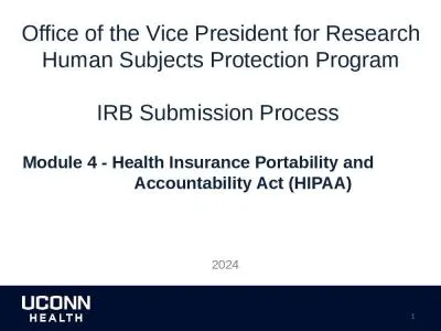 Office of the Vice President for Research Human Subjects Protection Program