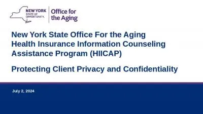 New York State Office For the Aging