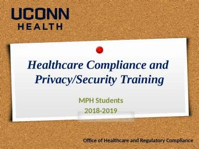 Healthcare Compliance and