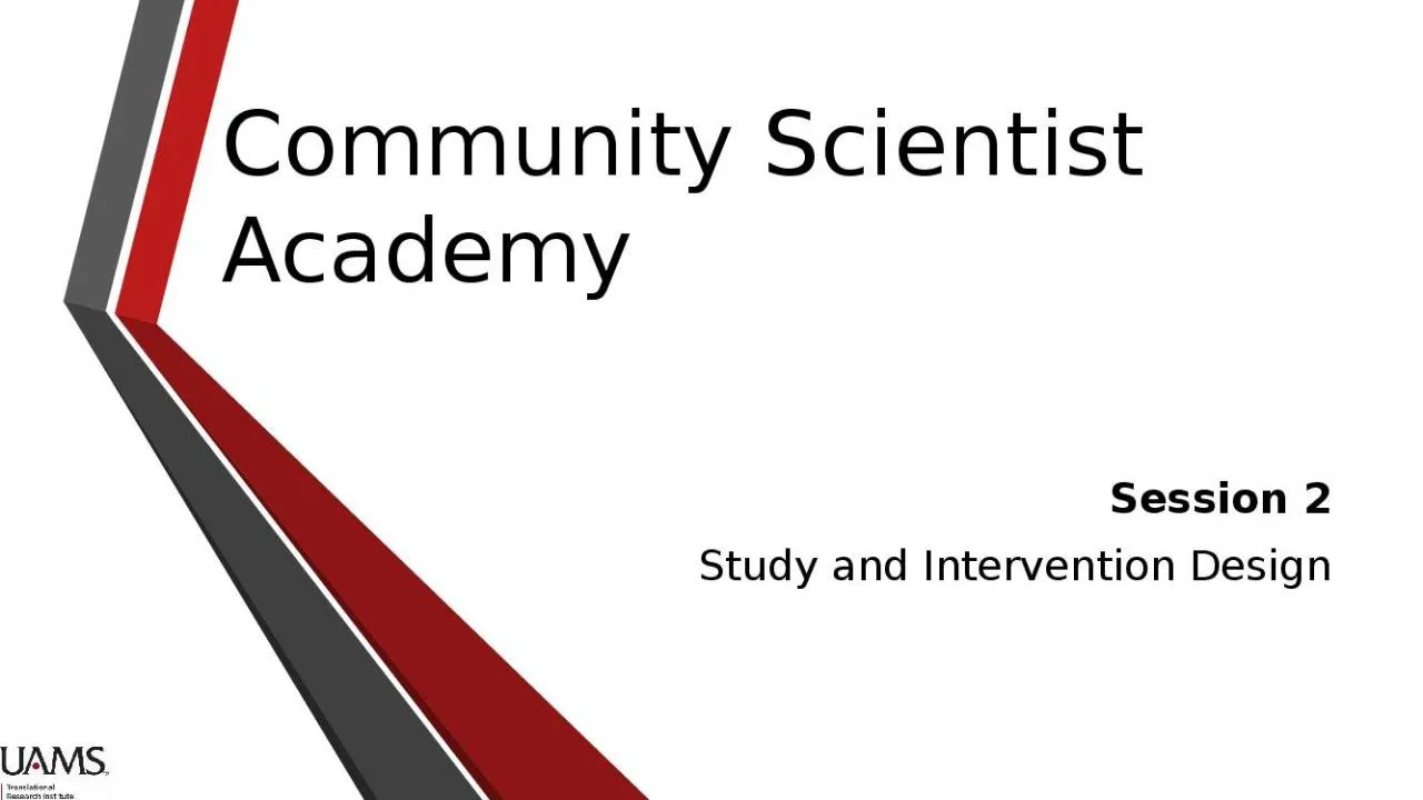 PPT-Community Scientist Academy