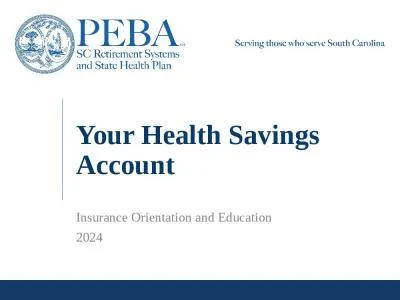 Your Health Savings Account