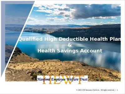 Qualified High Deductible Health Plan &