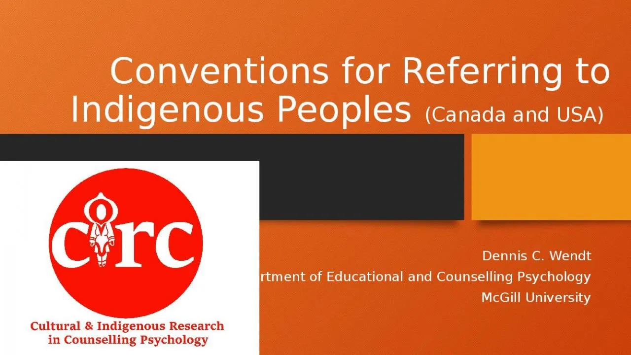 PPT-Conventions for Referring to Indigenous Peoples