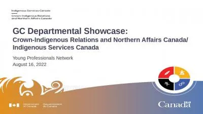 GC Departmental Showcase: