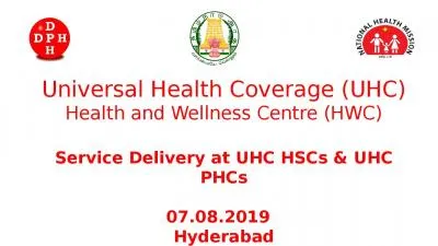 Universal Health Coverage (UHC)