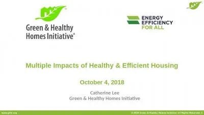 Catherine Lee Green & Healthy Homes Initiative